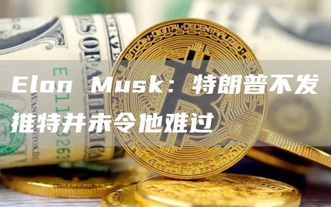 Elon Musk：特朗普不发推特并未令他难过-链答网