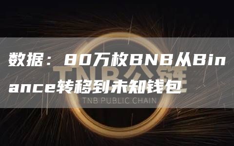 数据：80万枚BNB从Binance转移到未知钱包-链答网