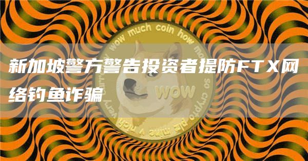新加坡警方警告投资者提防FTX网络钓鱼诈骗-链答网