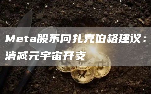 Meta股东向扎克伯格建议:消减元宇宙开支-链答网