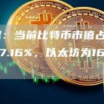 数据:当前比特币市值占比为37.16%,以太坊为16.33%-链答网
