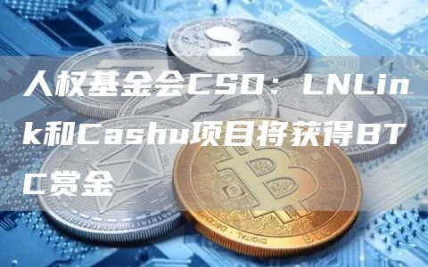 人权基金会CSO：LNLink和Cashu项目将获得BTC赏金-链答网