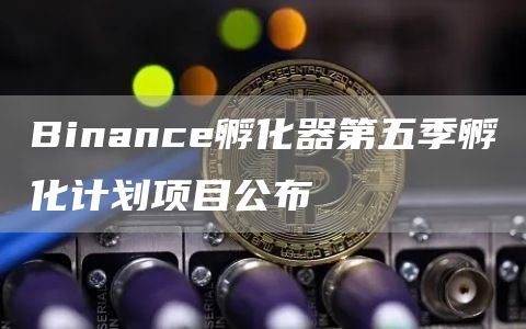 Binance孵化器第五季孵化计划项目公布-链答网