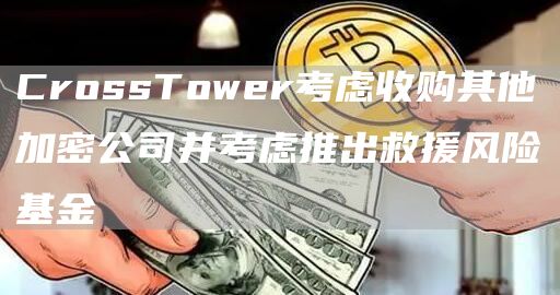 CrossTower考虑收购其他加密公司并考虑推出救援风险基金-链答网