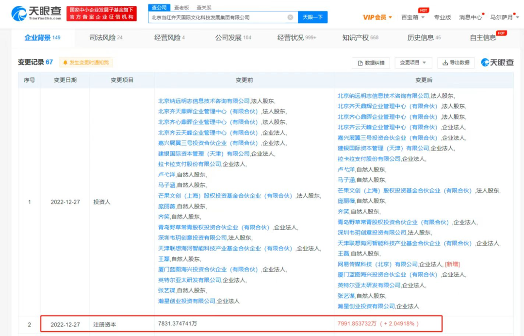 张艺谋参与创立的元宇宙公司,网易投了-链答网