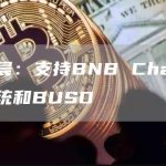 孙宇晨：支持BNB Chain生态系统和BUSD-链答网