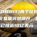 BITO和BITI两个比特币ETF交易量突然飙升，总交易额已接近10亿美元-链答网